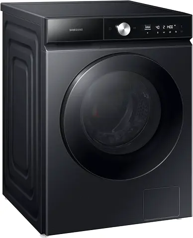 Samsung Front Load Washer 11.5kg, Black, with EcoBubble, AI Wash, Auto Open Door, WW11BB944DGB/GU, 1