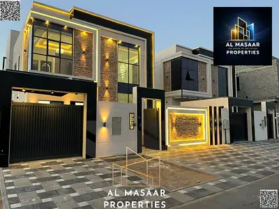 للبيع فيلا بمسبح في الياسمين بعجمان 3 غرف ومجلس وصاله مطبخ واسع مع غرفة خادمه