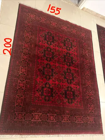 Handmade Red Persian Rug 155 x 200 cm