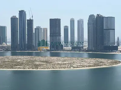Two Bedroom Hall Apartment With Open View For Annual Rent In Al Khan | Maid Room | Parking Available