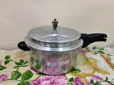 Greenchef Aluminum Pressure Cooker, 5–7L (Used)