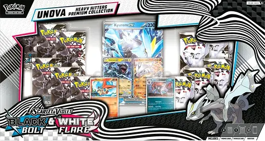 Pokemon Unova heavy hitters premium collection