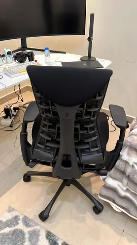 Embody Herman Miller Chair Full Option Black