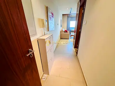 استوديو مفروش | برج سبيريت | إطلالة على المدينة