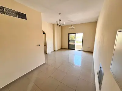 One bedroom and living room in Al Jurf 2 near Ajman University and the court, spacious area, centra