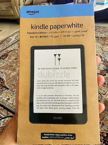 Amazon Kindle Paperwhite Signature Edition (32 GB) – Our fastest Kindle with an auto-adjusting front