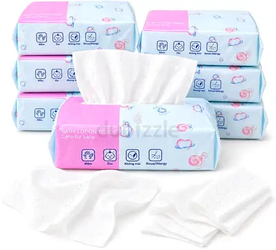 6-Pack Unscented 3-Ply Facial Tissues – Ultra Soft Daily Use Tissue Boxes (6 × 130 Sheets)