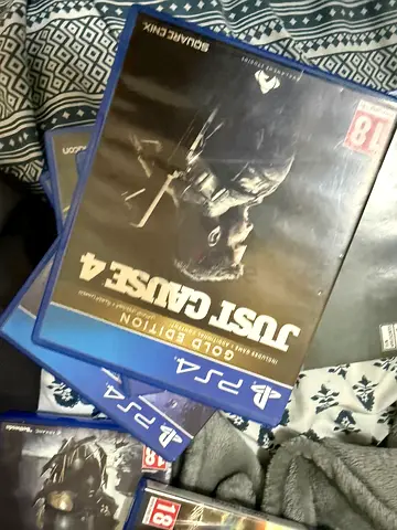 Bundle of PS4 Games including Just Cause 4 (used)