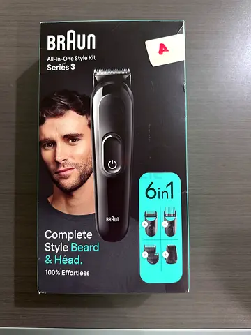 Braun Series 3 6-in-1 Complete Style Beard  Head Trimmer (used)