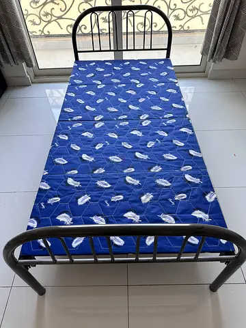 Foldable Single Bed  (Ready to Use)