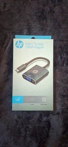 HP USB-C to VGA 1080p Adapter - Brand New in Box