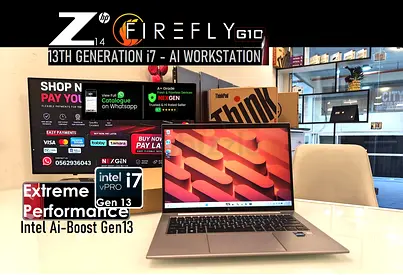 Hp Z-Firefly G10 - 13thGen i7 - Brand New Con - Extreme Performance - zbook xps precision x1 carbon