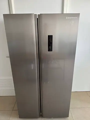 Westpoint Stainless Steel Side-by-Side Refrigerator - Good Condition