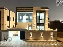 Luxury modern villa for sale – Al Bahia, Ajman | Private pool | Strategic location | Bank financin