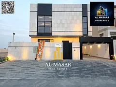 Villa in Al Bahia, private pool, 6 master bedrooms, registration fees included, freehold ownership f