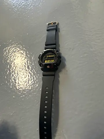 Casio G-Shock DW 9052 GBX Style Digital Mens Sport Watch - Good Working Condition
