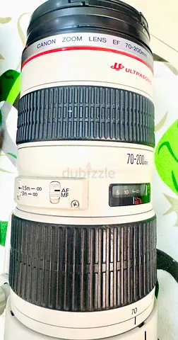 Canon EF lens 70 to 200 2.8
