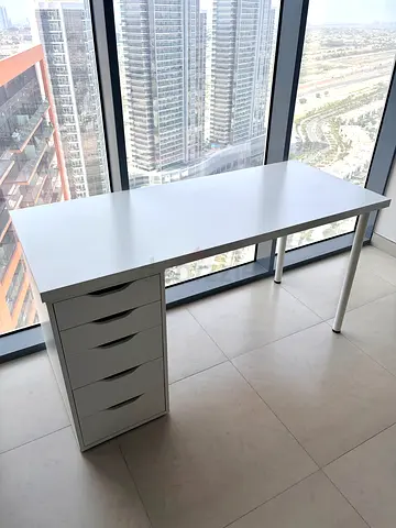 IKEA desk with drawers