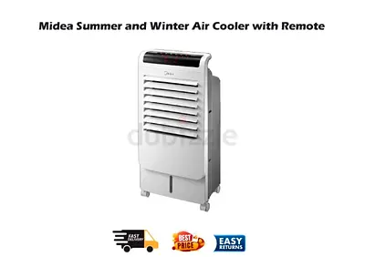 Midea Summer And Winter Air Cooler With Remote, Heavy Duty, 2 Speeds - Free Delivery