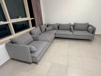 Ikea Sodhremn Corner Sofa Gray
