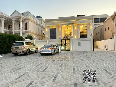 A classic-style villa under construction, featuring 6 master bedrooms, a roof terrace, a swimming pool, and an internal elevator.