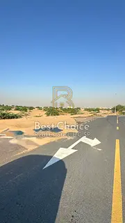 Corner Installment Land on Asphalt Road in Al Hoshi – New Launch