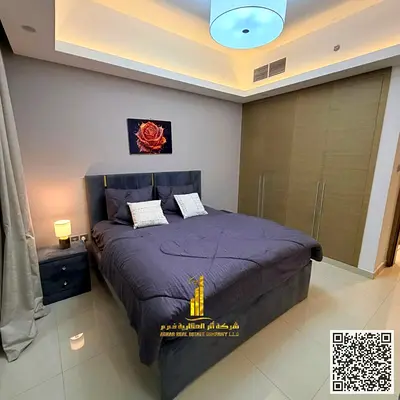 Furnished one-bedroom apartment for rent in Ajman, Al Rashidiya 1, Gulf Towers. Clean and tidy furnishings included. All bills and internet included.