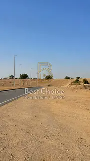 Installment Land opposite an Asphalt Road for Sale in Al Hoshi – New Launch - Villa building Permi