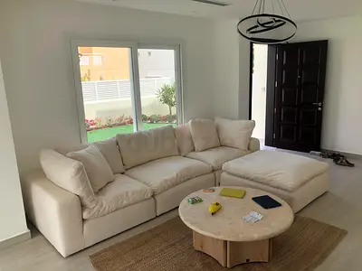 Marina home feather 🪶 filled modular sofa with ottoman for sale