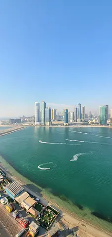 🏡 For Sale | Luxury 2 Master Bedroom Apartment with Stunning Front View of Sharjah Al Mamzar 🌊