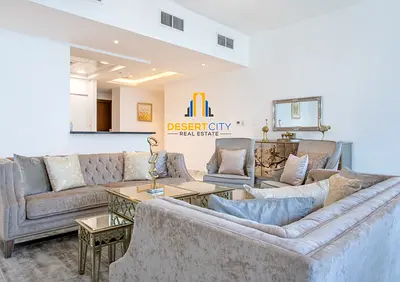 3 - BEDS | FULLY FURNISHED | HIGH FLOOR | Canal Views