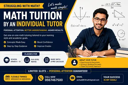 Expert Math Tutor | IB, IGCSE, GCSE, A Level  American Curriculum