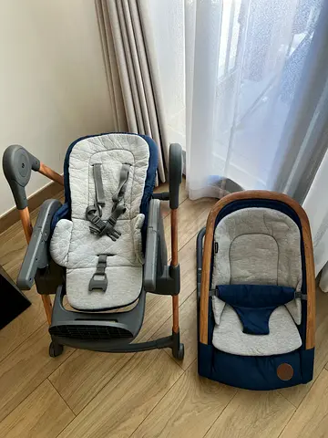 Maxi cosi high chair and rocker