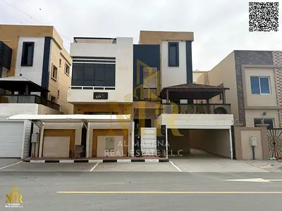 فيلا 5 ماستر طابقين وروف شامل كهرباء ومياه ومكيفات