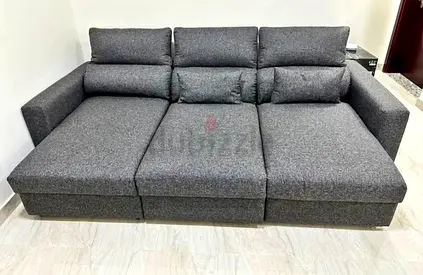 In great condition Ikea Eskilstuna L shape sofa bed with storage