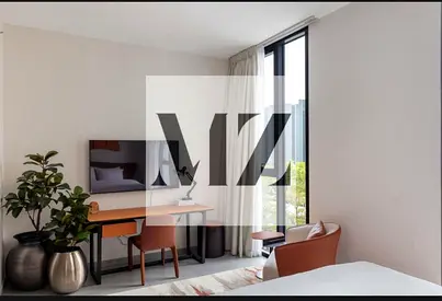 Furnished studio apartment for sale with furniture and appliances in Sharjah - Aljada