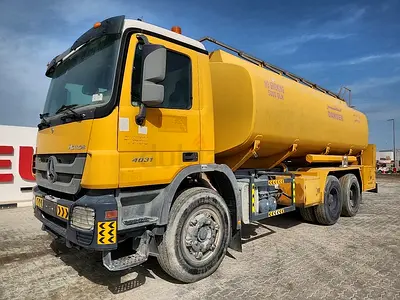 2011 Mercedes 4031 6x4 5000 Gallon Diesel Tanker