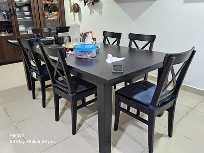 dining table with chairs for sale