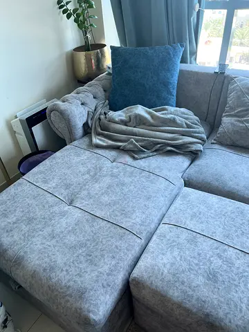 Sofa bed with storage space