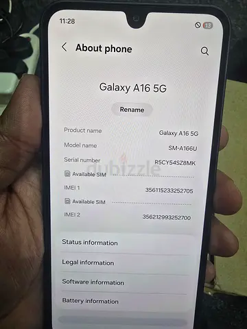 Samsung Galaxy A16 5G - Good Working Condition