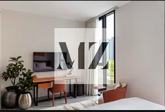 Furnished studio apartment for sale with furniture and appliances in Sharjah - Aljada