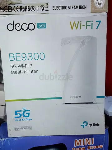TP-Link Deco BE9300 Wi‑Fi 7 (5G) Mesh Router - New/Boxed