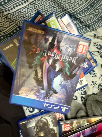 Bundle of PS4 Games (used) including Devil May Cry 5
