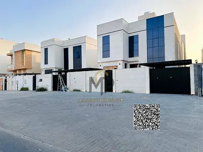 للبيع: فيلا زاوية بالقرب من المسجد. واحدة من أفخم الفلل في عجمان. بناء وتشطيب فاخر للغاية، مبنى واسع جدًا