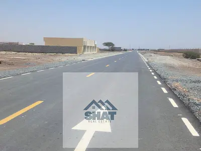 للبيع فرصة لا تعوض ارض صناعية مميزة  زاوية على شارع قار  صناعية مليحة – خضيرة2 – الشارقة