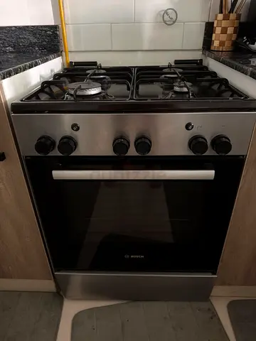 Stainless Steel Gas Cooker with Oven - Good Working Condition
