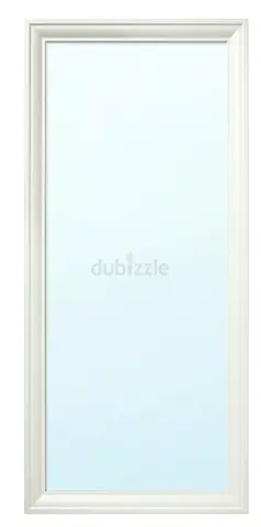 Full-length White Framed Wall Mirror - Ikea