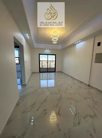 الايجار سنوي في عجمان منطقة المويهات 3 قريب من مستشفى سعودي الالماني   البنايه عائلات فقط البنايه جديد اول سكن الشقه غرفه وصاله مع بلكونه تكيف مركزي 2
