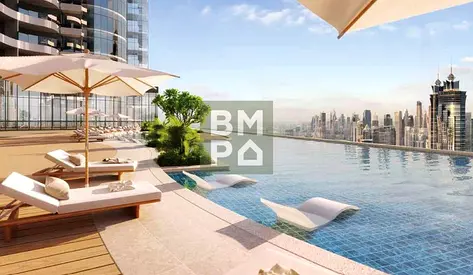 Skyline Luxury 1BR | Iconic Living at Al Habtoor Tower