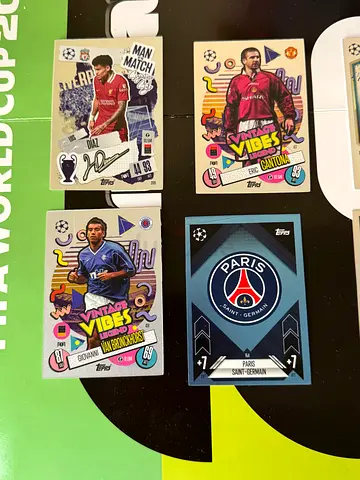 Topps special trading cards